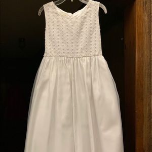Girls White Dress